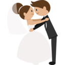 people,romantic,bride,groom,wedding couple